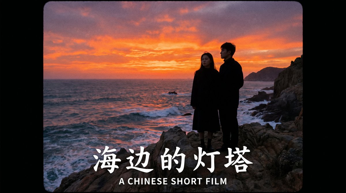 17c一起草获奖短片视频《海边的灯塔》